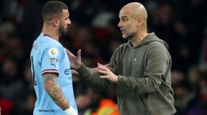 Kyle Walker được Pep Guardiola tri ân vì những đóng góp cho đội bóng