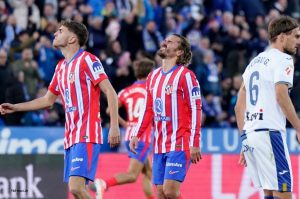 Atletico Madrid xảy chân ở giai đoạn nước rút