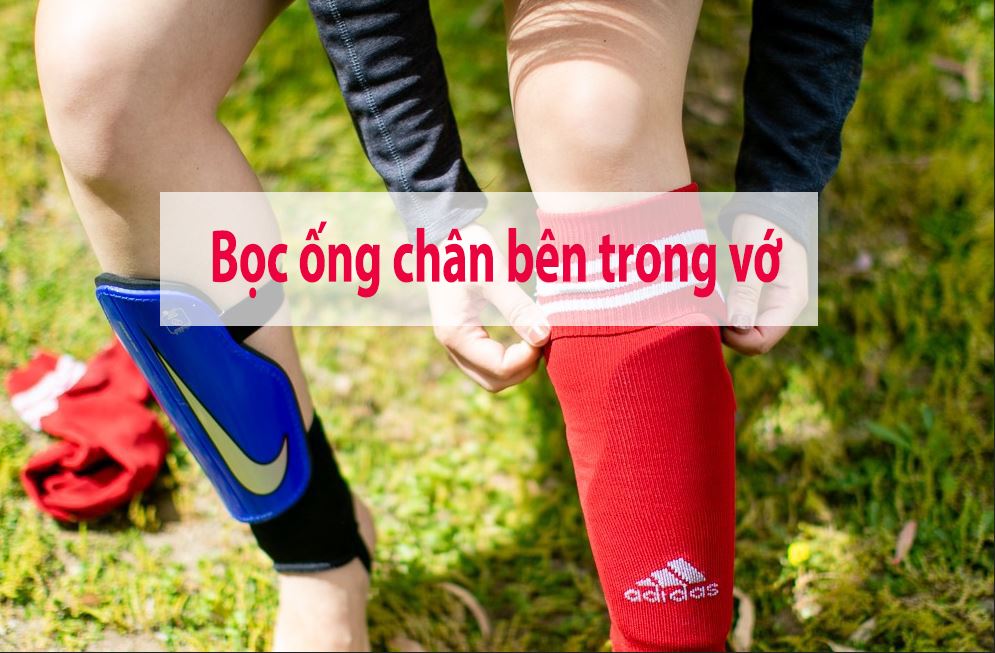 Bọc ống chân bên trong vớ