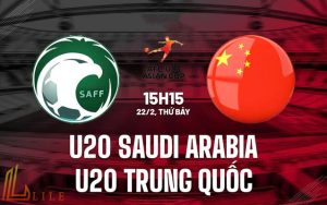 U20 Saudi Arabia vs U20 Trung Quốc