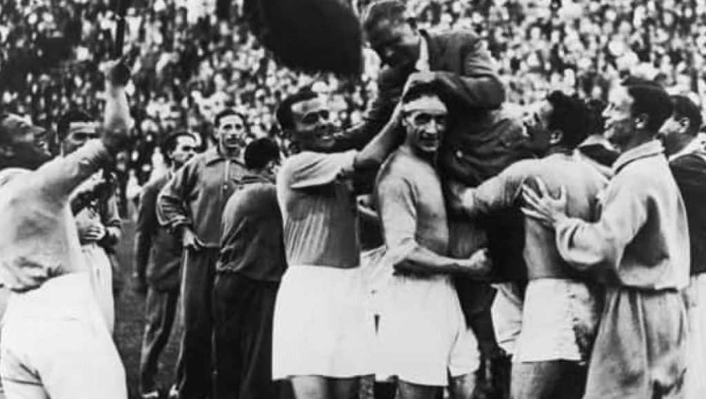 Đội bóng ý Azzurri giành chức vô địch worldcup 1934