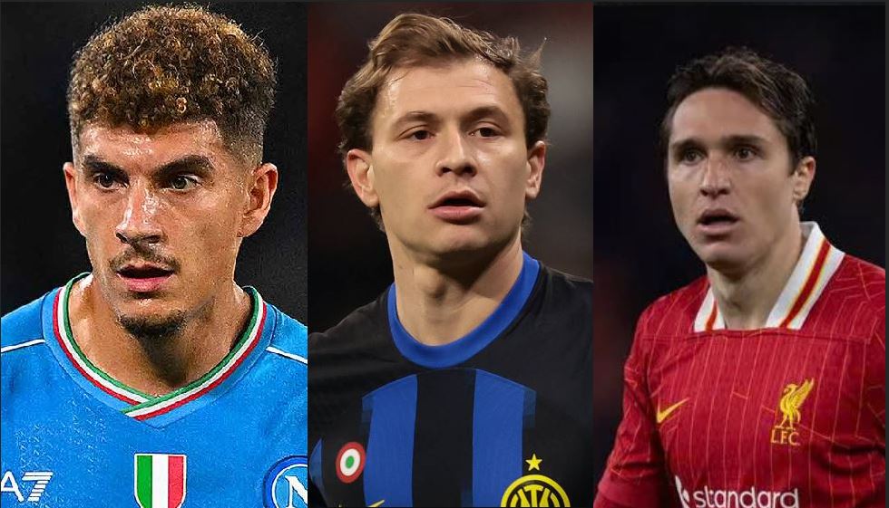 Giovanni Di Lorenzo, Nicolo Barella, Federico Chiesa